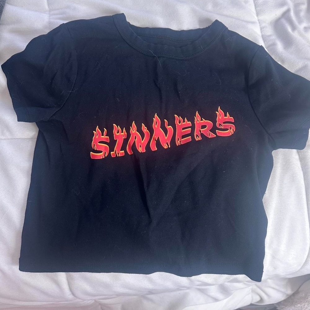 Sinners crop top